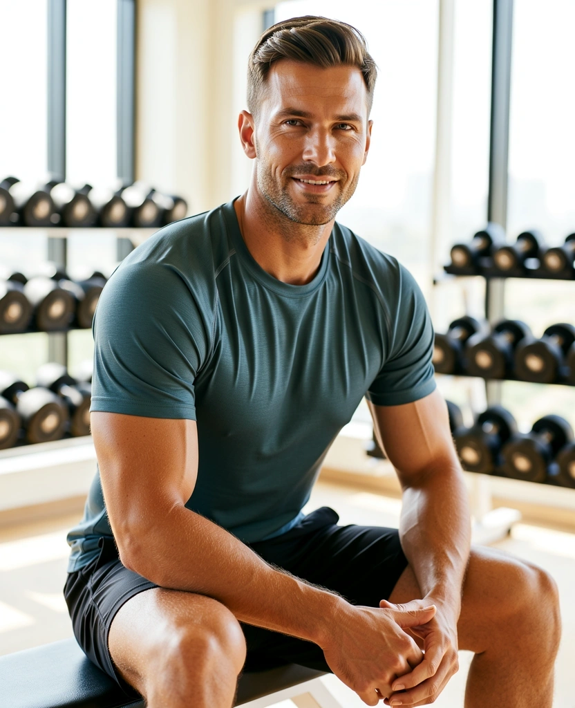 Coach Portrait in einem hellen Studio in Köln